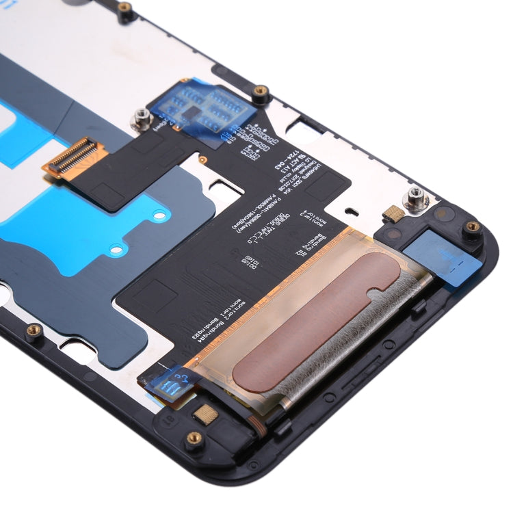 LCD Screen and Digitizer Complete Assembly with Frame for LG Q6 Q6+ LG-M700 M700 M700A US700 M700H M703 M700Y, For Q6/Q6+