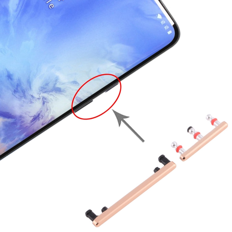 For OnePlus 7 Pro Power Button & Volume Control Button, For OnePlus 7 Pro(Gold), For OnePlus 7 Pro(Blue), For OnePlus 7 Pro