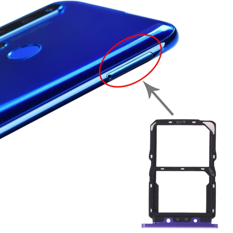 Vassoio scheda SIM + Vassoio scheda NM per Huawei Nova 5, For Huawei Nova 5