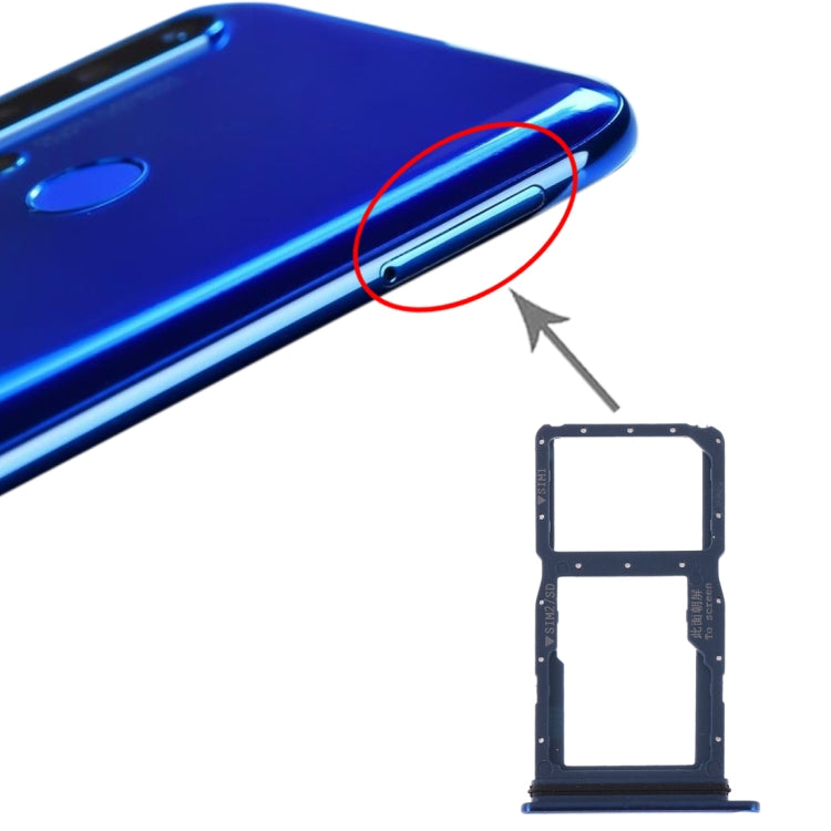 Vassoio scheda SIM + Vassoio scheda SIM / Vassoio scheda micro SD per Huawei Nova 5i, For Huawei Nova 5i