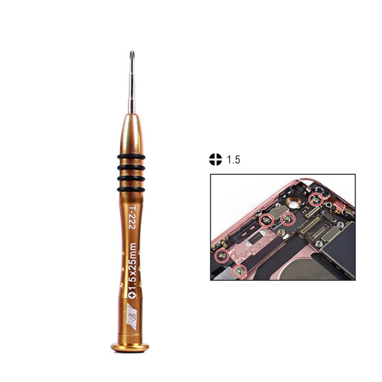 Kaisi T-222 9 in 1 Precision Screwdriver Professional Repair Opening Tool for Cell Phone Tablet PC, T-222