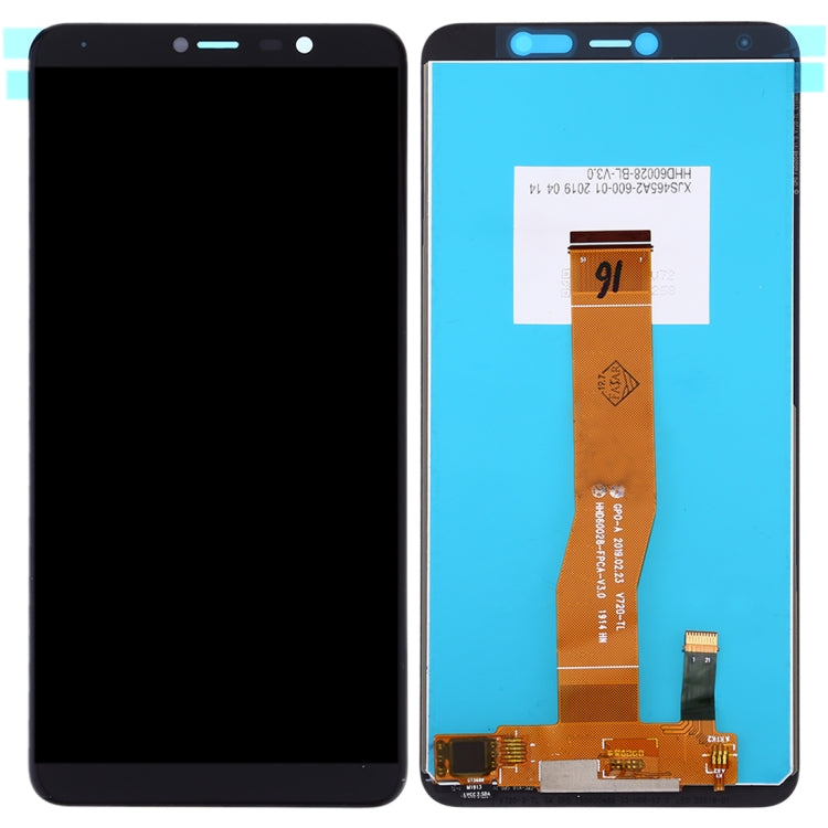 LCD Screen and Digitizer Full Assembly for Wiko Y80, For Wiko Y80