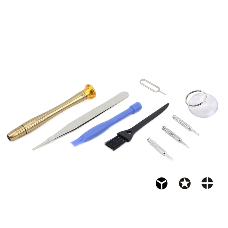 JIAFA JF-8168 9 in 1 Professional Screwdriver Repair Open Tool Kit for iPhone, JF-8168