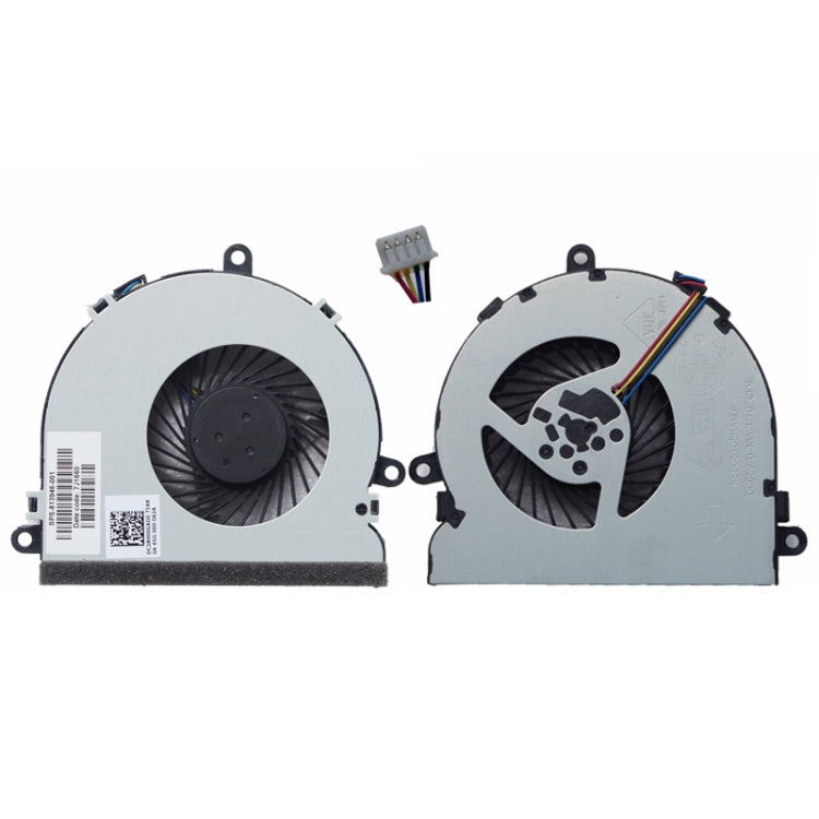 Ventola di raffreddamento CPU per radiatore portatile da 1,56 W per HP 15-A / 15-AC121DX / 15-AC, For 15-AC