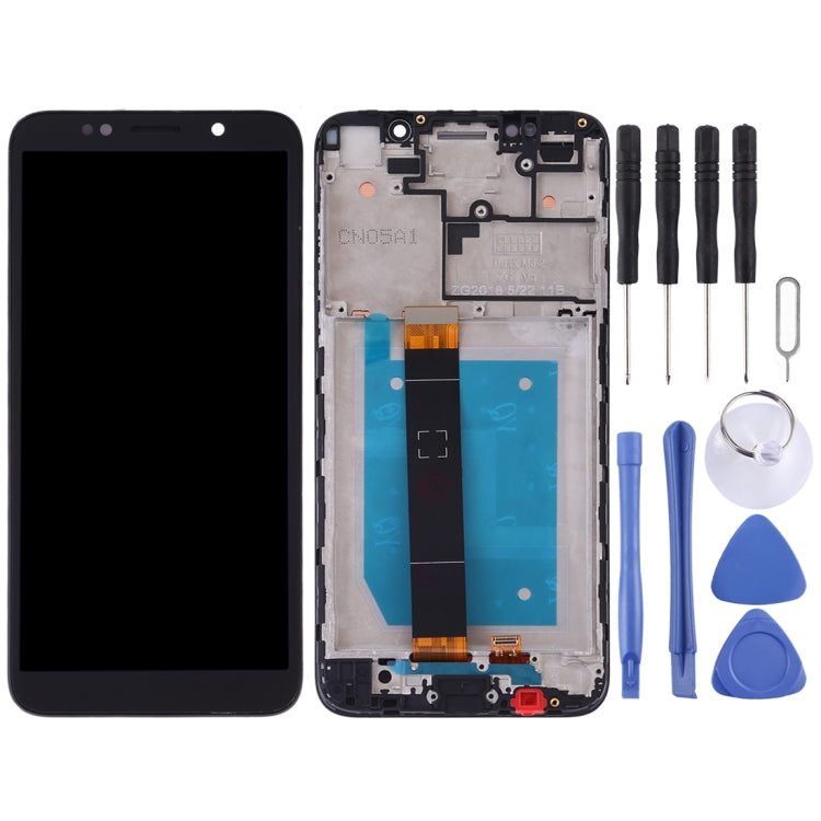 Schermo LCD e digitalizzatore assemblato completo con cornice per Huawei Y5 Prime (2018), For Huawei Y5 Prime (2018)