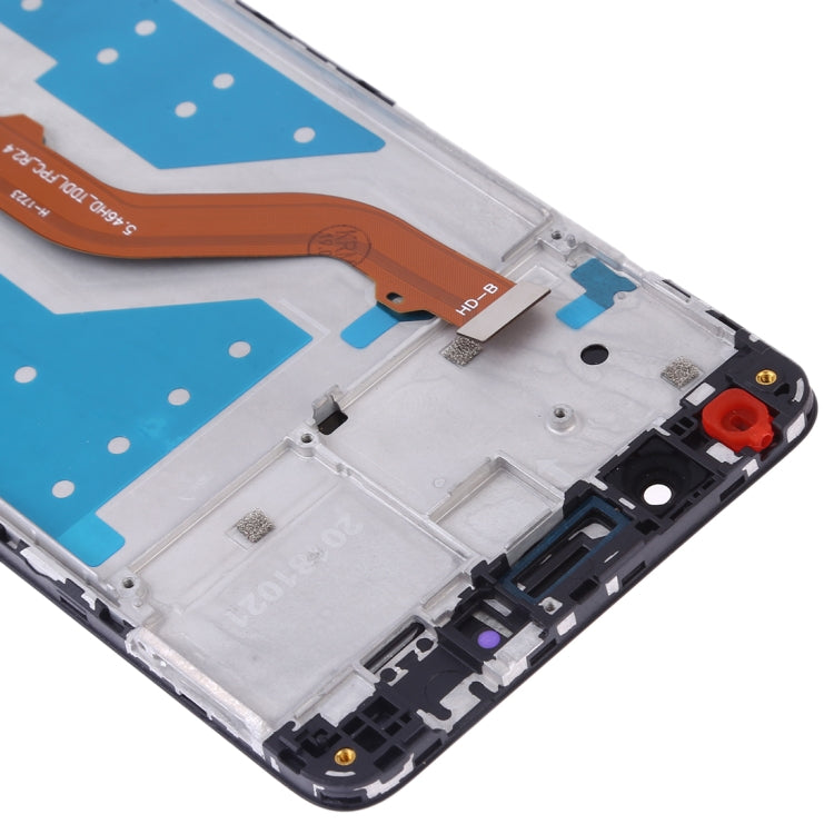 Schermo LCD e digitalizzatore assemblato completo con cornice per Huawei Y7 (2017), For Huawei Y7 (2017)