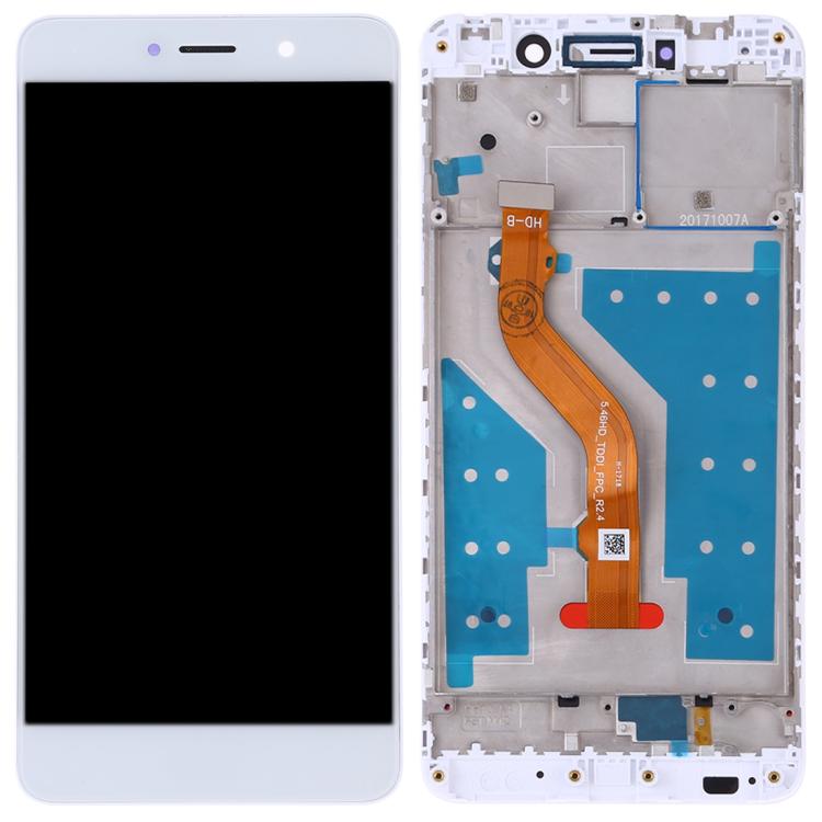 Schermo LCD e digitalizzatore assemblato completo con cornice per Huawei Y7 (2017), For Huawei Y7 (2017)