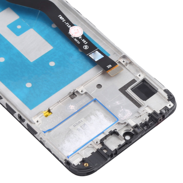 LCD Screen and Digitizer Full Assembly with Frame for Huawei Y7 (2019) (High Version), For Huawei Y7 (2019)