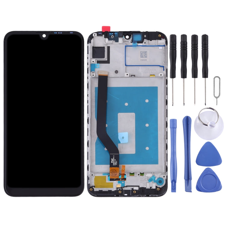 Schermo LCD e digitalizzatore assemblato completo con cornice per Huawei Y7 Prime (2019), For Huawei Y7 Prime (2019)