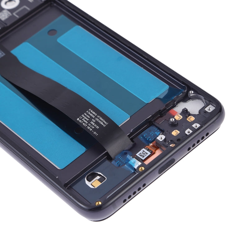 Schermo LCD e digitalizzatore assemblaggio completo con cornice per Huawei P20, For Huawei P20