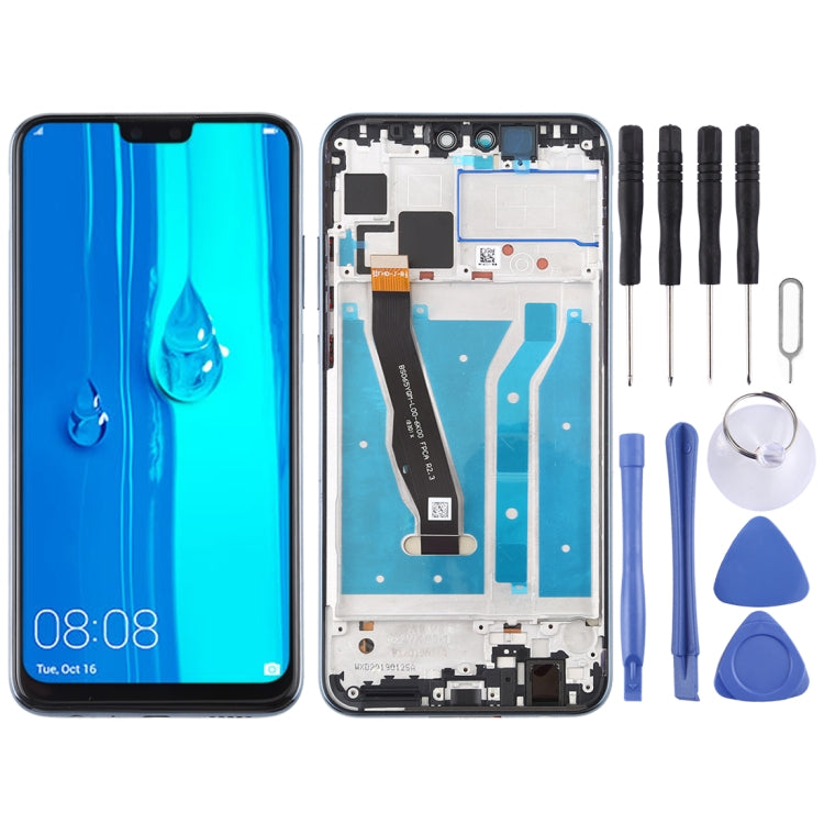 Schermo LCD e digitalizzatore assemblaggio completo con cornice per Huawei Enjoy 9 Plus, For Huawei Enjoy 9 Plus