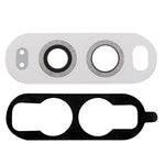 10pcs Rear Camera Lens with Adhesive for LG V20, For LG V20(Black), For LG V20(White)