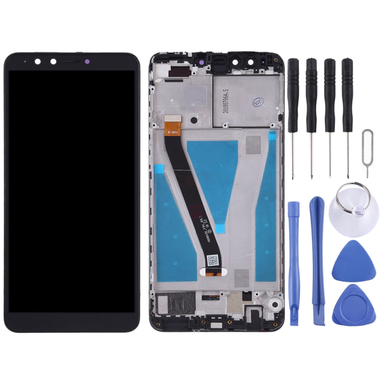 LCD Screen and Digitizer Full Assembly with Frame for Huawei Enjoy 8 Plus, For Huawei Enjoy 8 Plus