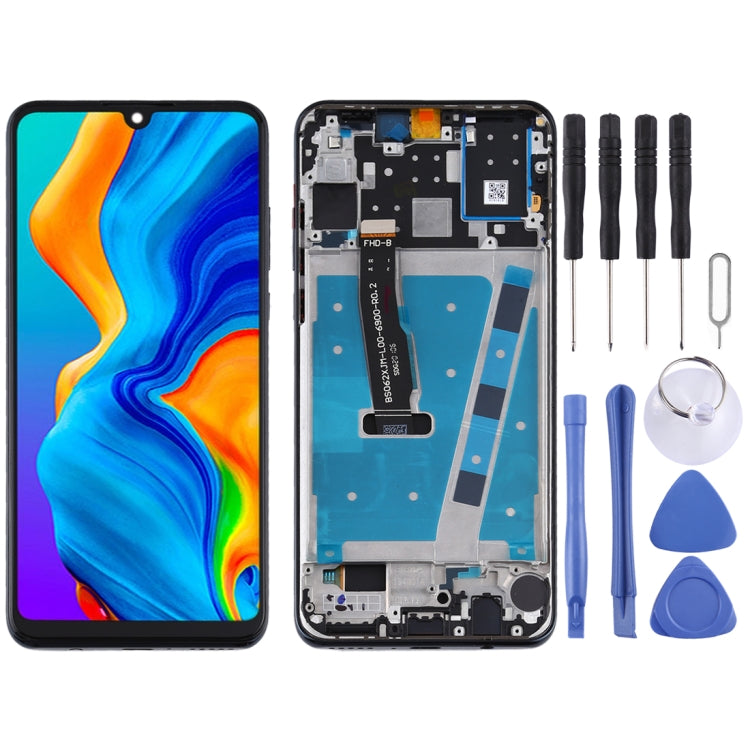 Schermo LCD e digitalizzatore assemblaggio completo con cornice per Huawei P30 Lite / Nova 4e (RAM 6G / Versione alta), For Huawei P30 Lite(High Version)