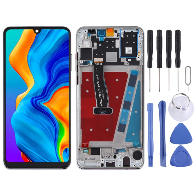 Schermo LCD e digitalizzatore assemblaggio completo con cornice per Huawei P30 Lite / Nova 4e (RAM 6G / Versione alta), For Huawei P30 Lite(High Version)