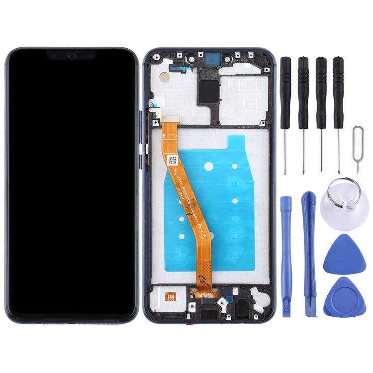 LCD Screen and Digitizer Full Assembly with Frame for Huawei Mate 20 Lite / Maimang 7, For Huawei Mate 20 Lite