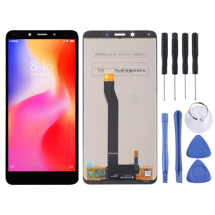 Schermo LCD e digitalizzatore assemblaggio completo per Xiaomi Redmi 6 / 6A, For 6 / 6A, For Xiaomi Redmi 6 / 6A