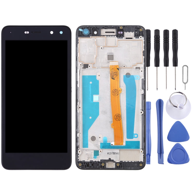 LCD Screen and Digitizer Complete Assembly with Frame for Huawei Y5 (2017), For Huawei Y5 (2017), For Huawei Y5 (2017)