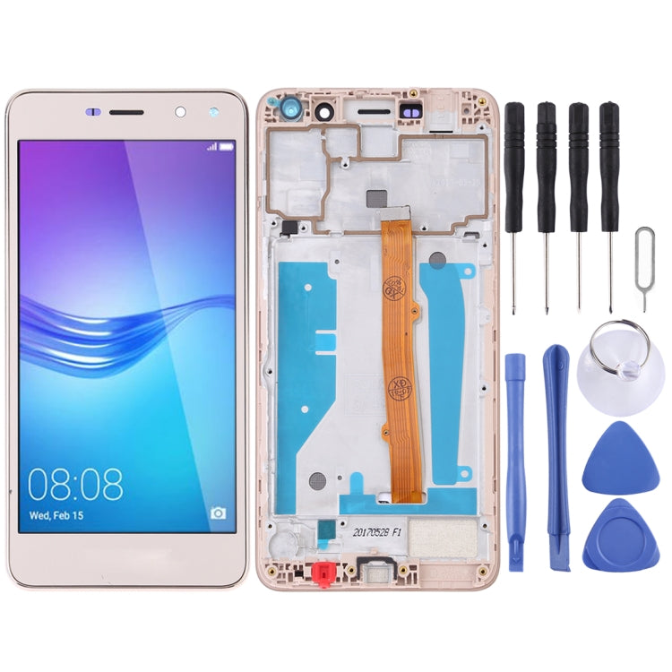 LCD Screen and Digitizer Complete Assembly with Frame for Huawei Y5 (2017), For Huawei Y5 (2017), For Huawei Y5 (2017)