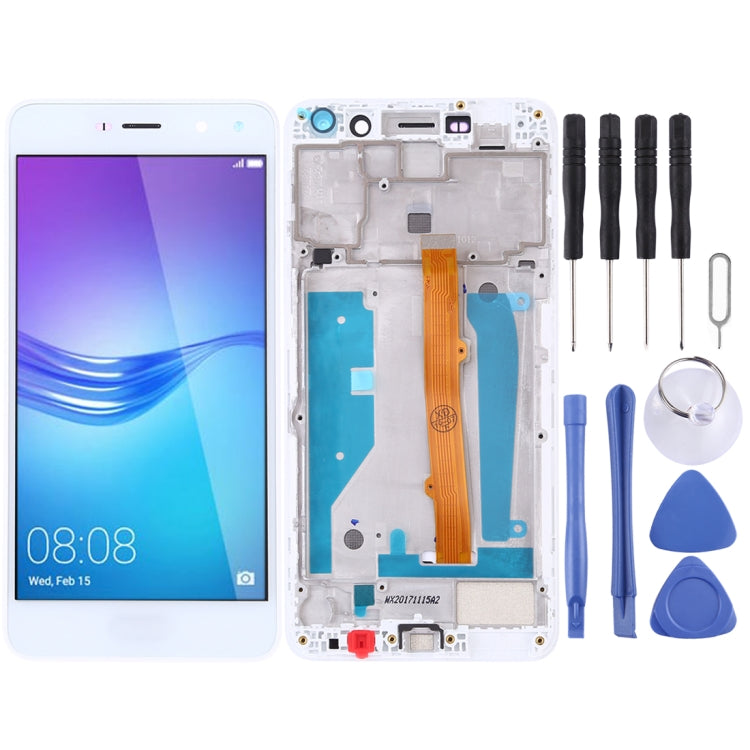 LCD Screen and Digitizer Complete Assembly with Frame for Huawei Y5 (2017), For Huawei Y5 (2017), For Huawei Y5 (2017)