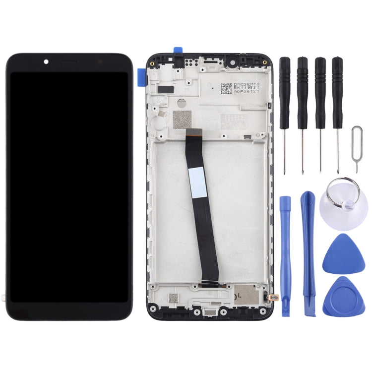 LCD Screen and Digitizer Full Assembly with Frame for Xiaomi Redmi 7A, For Xiaomi Redmi 7A