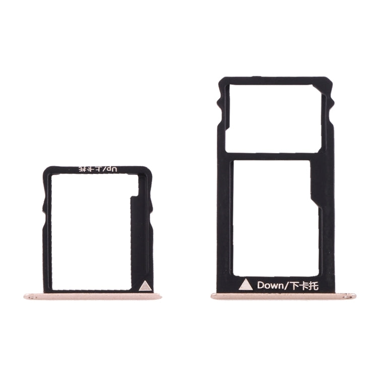 Per Huawei Honor 5X / GR5 Vassoio scheda Micro SIM + Vassoio scheda Nano SIM e Micro SD, For Huawei 5X, For Huawei Honor 5X