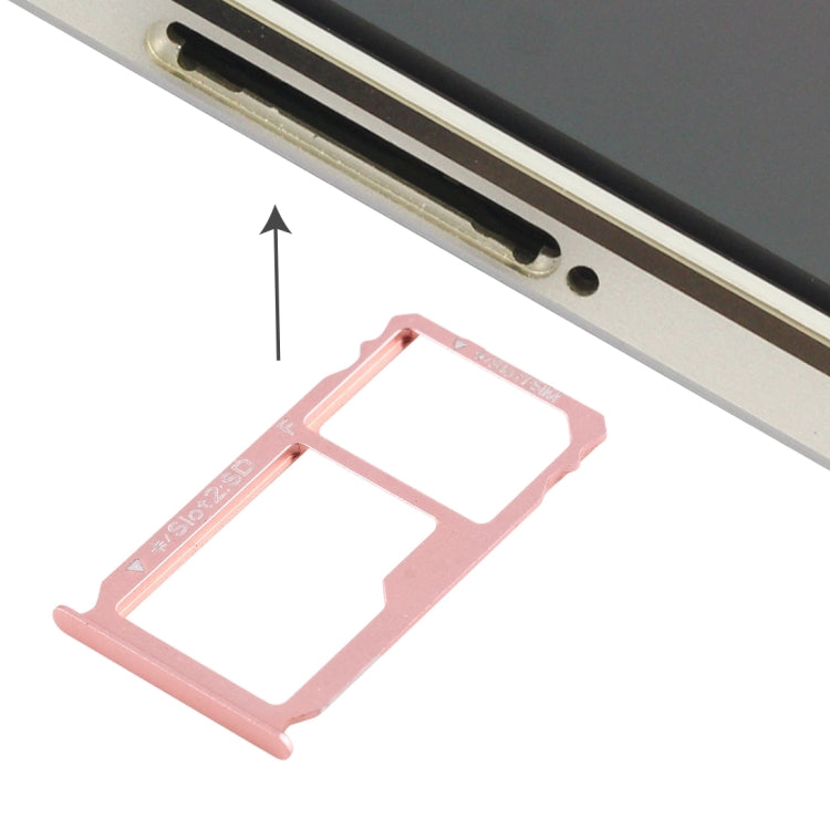 For Huawei Mate S Nano SIM Card Tray + Nano SIM/Micro SD Card Tray, For Huawei Mate S, For Mate S