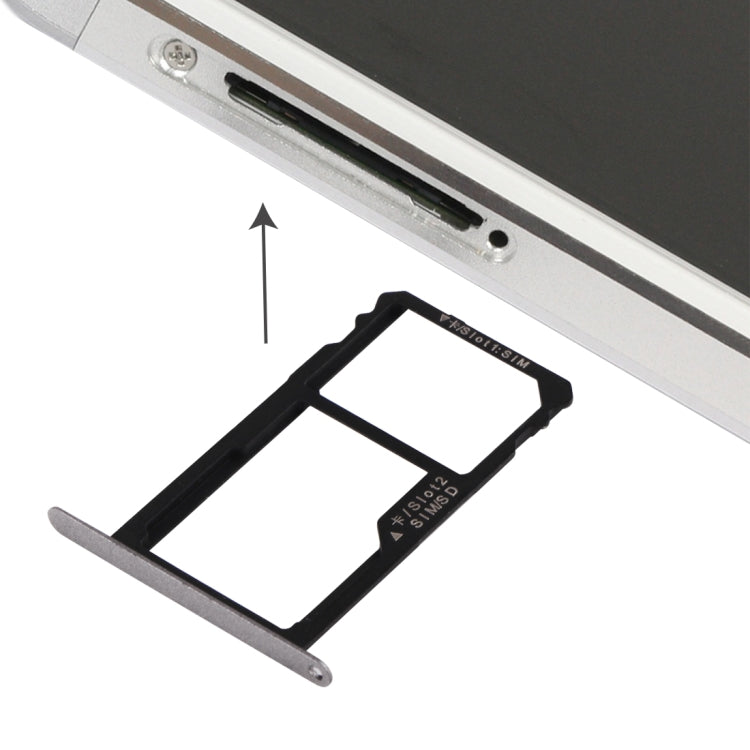 For Huawei Honor 7 Nano SIM Card Tray + Nano SIM/Micro SD Card Tray, For Huawei Honor 7, For Honor 7