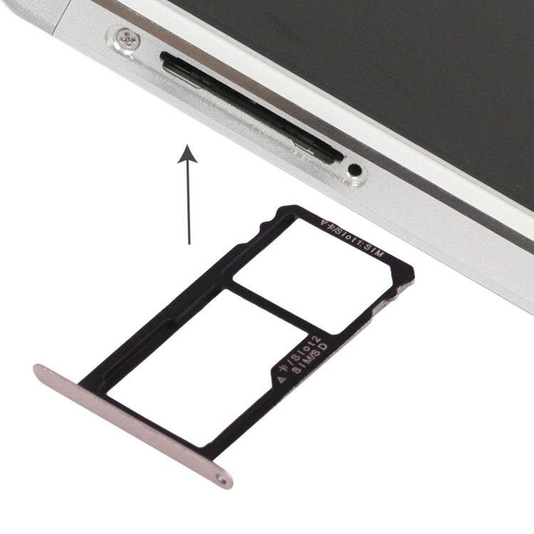 For Huawei Honor 7 Nano SIM Card Tray + Nano SIM/Micro SD Card Tray, For Huawei Honor 7, For Honor 7