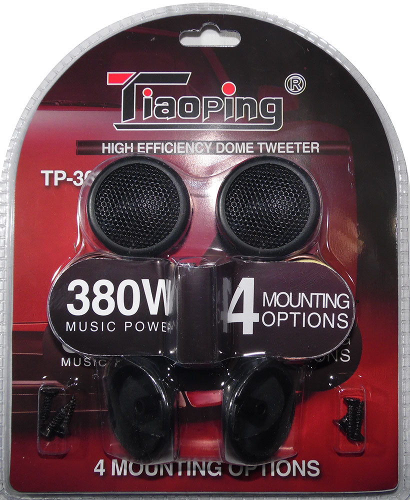 Coppia Tweeter Alta Efficienza con Kit di montaggio