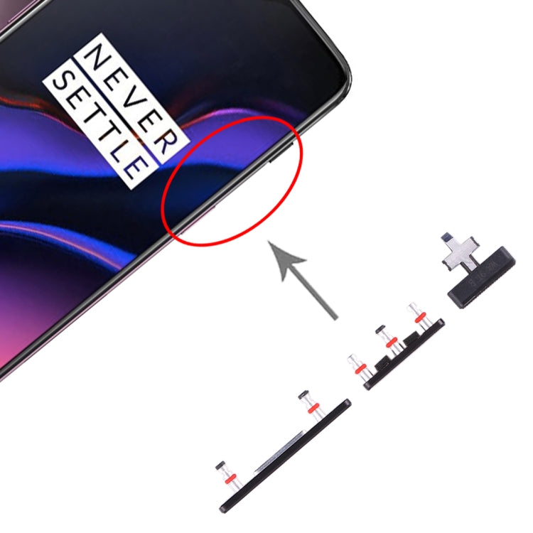 For OnePlus 6T side buttons, For OnePlus 6T (Black), For OnePlus 6T (Purple)