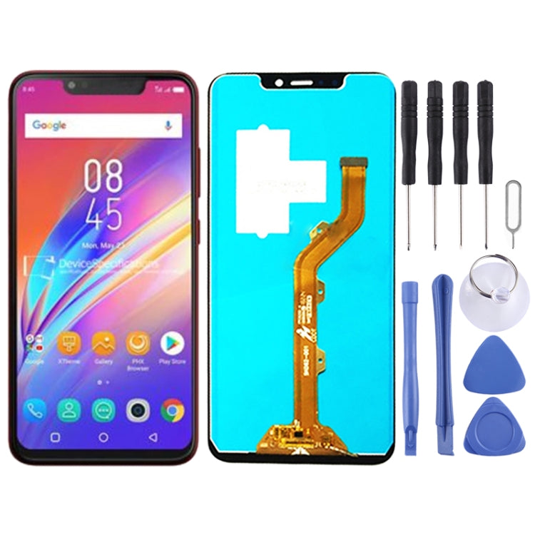 LCD Screen and Digitizer Full Assembly for Infinix Hot 6x X623, For Infinix Hot 6x