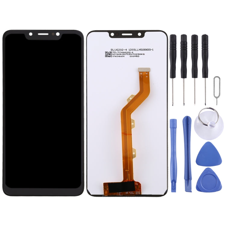 LCD Screen and Digitizer Full Assembly for Infinix Hot 7 X624, For Infinix Hot 7