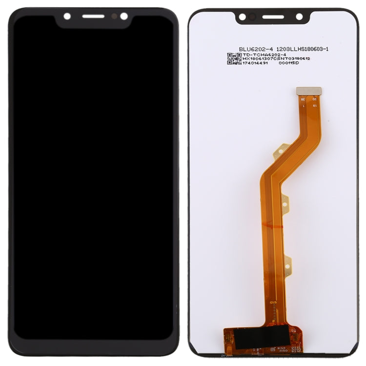 LCD Screen and Digitizer Full Assembly for Infinix Hot 7 X624, For Infinix Hot 7