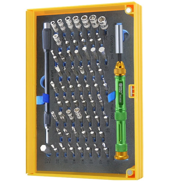 BEST BST-8928 Kit di cacciaviti magnetici per cacciaviti Set di cacciaviti professionali 63 in 1, BST-8928.