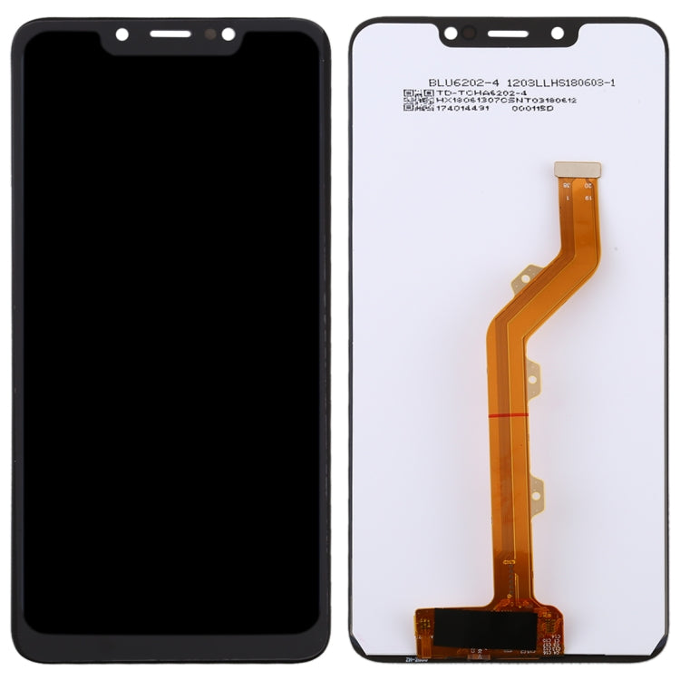 LCD Screen and Digitizer Full Assembly for Tecno Spark 3 KB7, For Tecno Spark 3