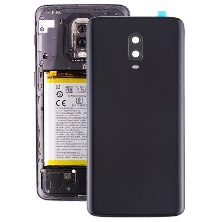 Cover posteriore originale per OnePlus 6T con obiettivo fotocamer