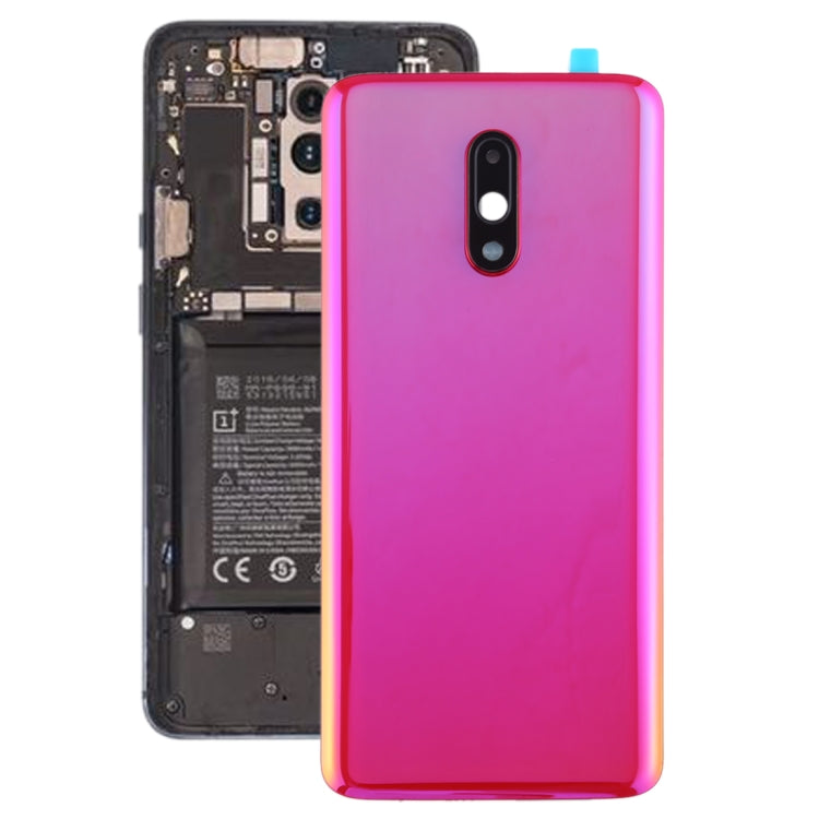 Per OnePlus 7 Cover posteriore batteria originale con copriobiettivo fotocamera, For OnePlus 7,Original, For OnePlus 7,Original (Red), For OnePlus 7 (Original)