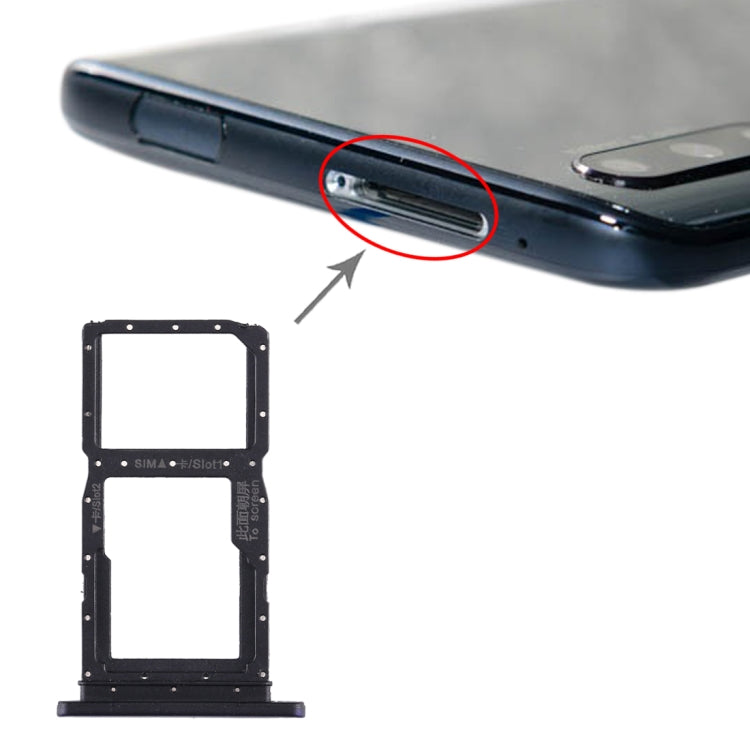 Vassoio scheda SIM e micro SD per Huawei Honor 9X