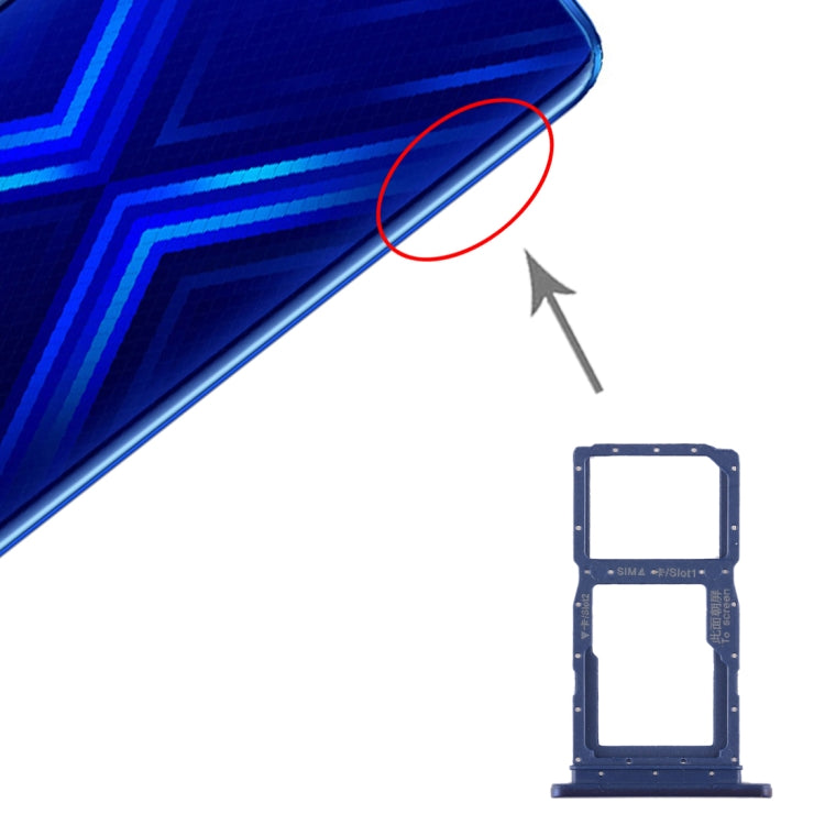Vassoio scheda SIM e micro SD per Huawei Honor 9X