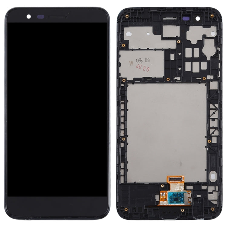 LCD Screen and Digitizer Full Assembly with Frame for LG K30 / K10 (2018) / X410, For LG K10 (2018)