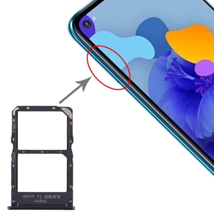 Vassoio scheda SIM + Vassoio scheda NM per Huawei Mate 30 Lite, For Huawei Mate 30 Lite