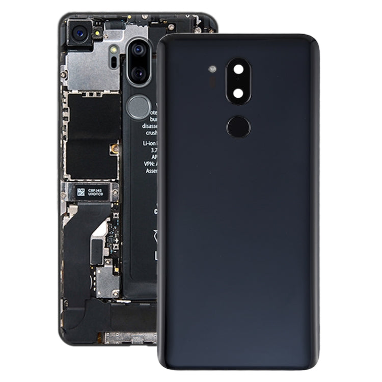 Back Battery Cover with Camera Lens and Fingerprint Sensor for LG G7 ThinQ / G710 / G710EM / G710PM / G710VMP, For LG G7 ThinQ