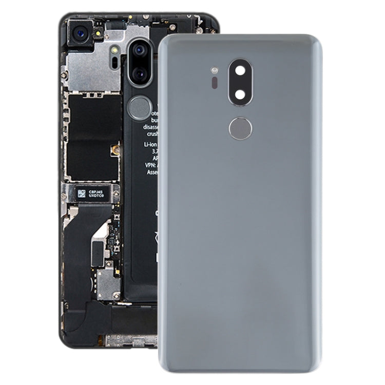 Back Battery Cover with Camera Lens and Fingerprint Sensor for LG G7 ThinQ / G710 / G710EM / G710PM / G710VMP, For LG G7 ThinQ