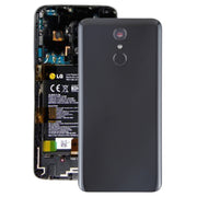 Cover posteriore della batteria con obiettivo fotocamera e sensore di impronte digitali per LG Q7 / Q7+, For LG Q7, For LG Q7 (Purple)