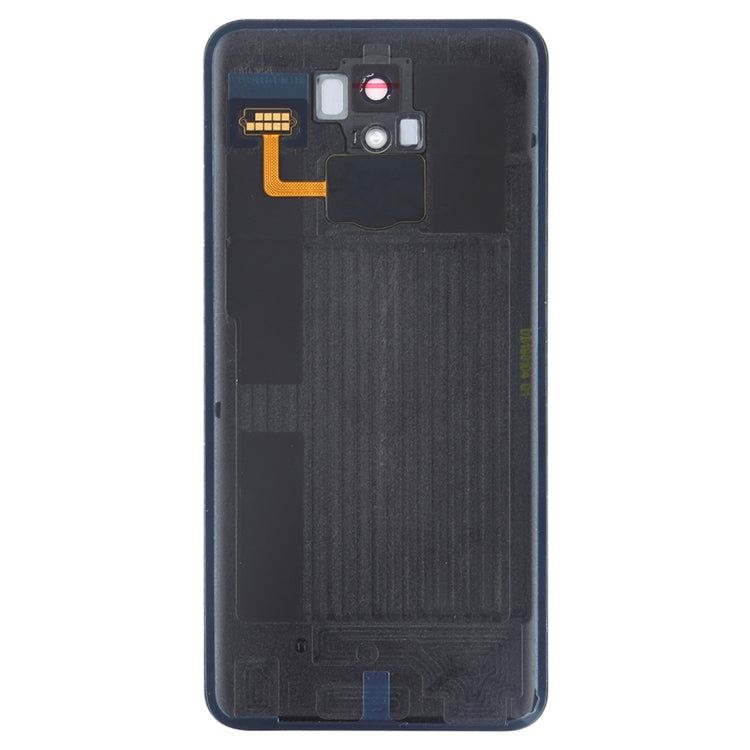 Back Battery Cover with Camera Lens and Fingerprint Sensor for LG Q7 / Q7+, For LG Q7, For LG Q7 (Purple)