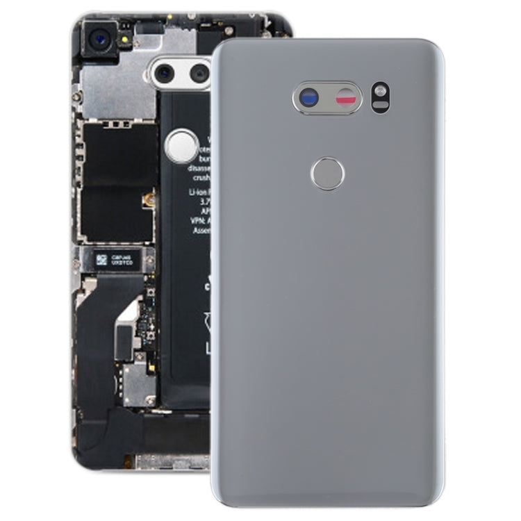 Back Battery Cover with Camera Lens and Fingerprint Sensor for LG V30 / VS996 / LS998U / H933 / LS998U / H930, For LG V30(with Fingerprint Sensor)