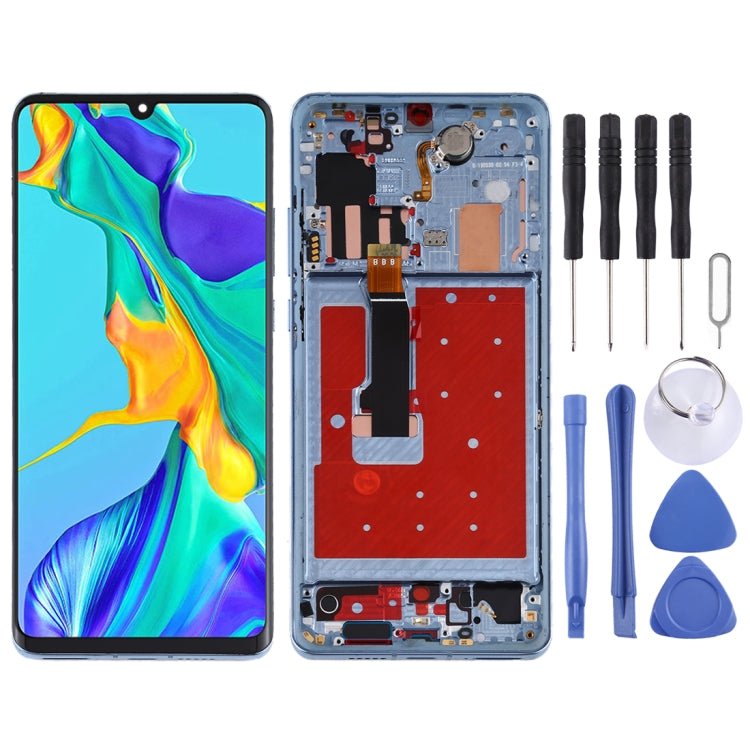 Schermo LCD e digitalizzatore assemblaggio completo con cornice per Huawei P30 Pro, For Huawei P30 Pro (Breathing Crystal), For Huawei P30 Pro (Twilight), For Huawei P30 Pro with Frame