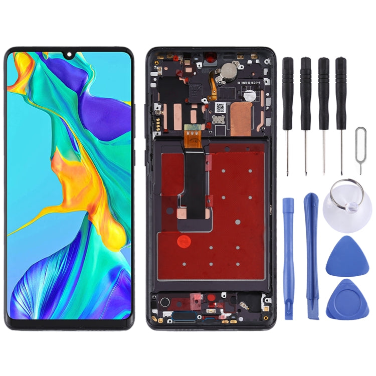 LCD Screen and Digitizer Full Assembly with Frame for Huawei P30 Pro, For Huawei P30 Pro (Breathing Crystal), For Huawei P30 Pro (Twilight), For Huawei P30 Pro with Frame