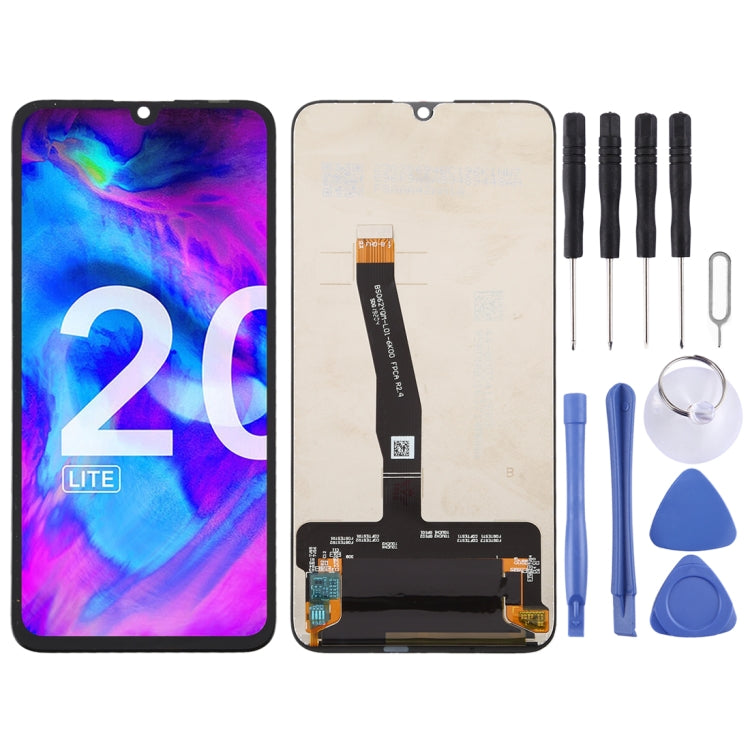 Schermo LCD e digitalizzatore assemblaggio completo per Huawei Honor 20 Lite, For Huawei Honor 20 Lite